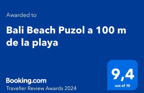 Puzol House | Bali Beach Puzol relax cerca de Valencia a 100 m de la playa con AC