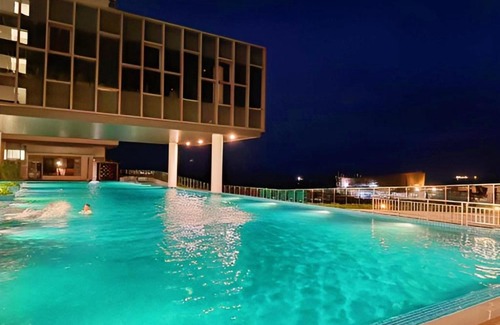 Malacca City Apartment | Bali Residence 4-8Pax Video Game 5min To Jonker A1603A