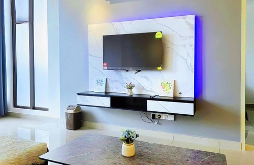 Malacca City Apartment | Bali Residence 4-8Pax Video Game 5min To Jonker A1603A