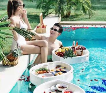 South Pattaya Villa | Bali Style Luxury 400sqm Semi-4BED POOL VILLA near Beach & Walking Street