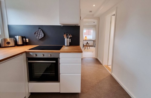 Kalifornien Apartment | Baltic Sea vacation apartment Achtern Diek 3 in 1st row on the Baltic Sea