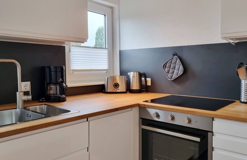 Kalifornien Apartment | Baltic Sea vacation apartment Achtern Diek 3 in 1st row on the Baltic Sea