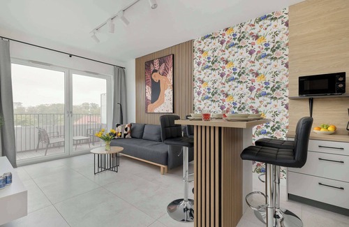 Miedzyzdroje Apartment | Baltic Waves Resort B406 | Stylish Apartment | Balcony | Spa & Gym | Parking