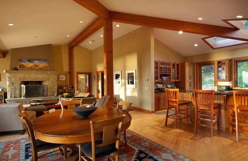 Salt Spring Island House | Bamboo Grove: Spectacular Ocean View Custom West Coast Timberframe Home.