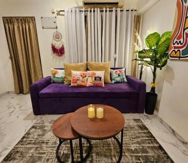 Ranwar Apartment | Bandra Bloom- Spacious1BHK near Lilavati&Bandstand