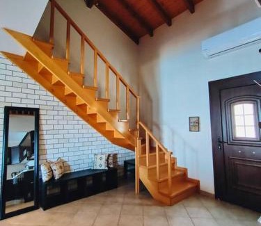 Barbati Apartment | Barbati balcony view