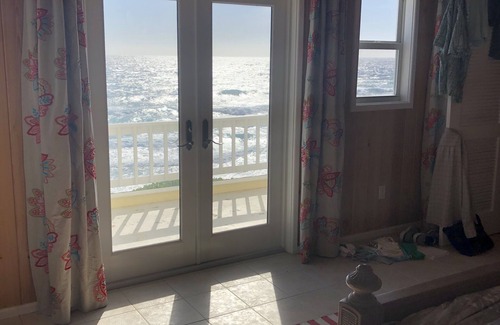 Hope Town House | Barefoot Beach - oceanfront beach house w/private beach, sunrise & sunset views
