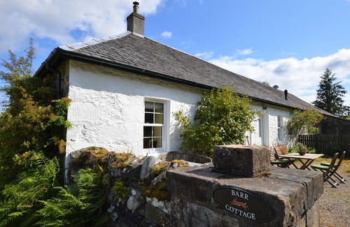 Minard Cabin | Barr Cottage at Minard with views over Loch Fyne sleeps 4 nr Inveraray-Sorry no pets allowed