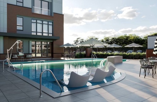 Richmond Apartment | Barsala l Spacious 2BD with fitness center & sparkling pool