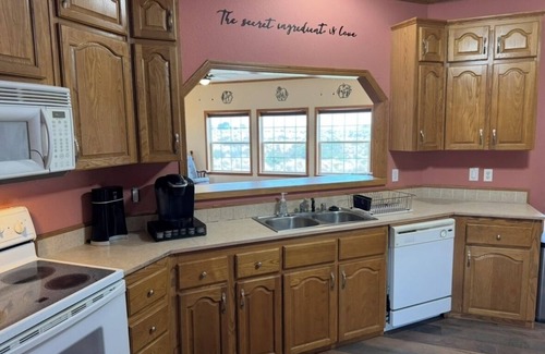 Alamosa House | Base Camp Ranch House. One-of-a-kind 3 bedroom, 4 bath house. Inside Alamosa's #1 Campground