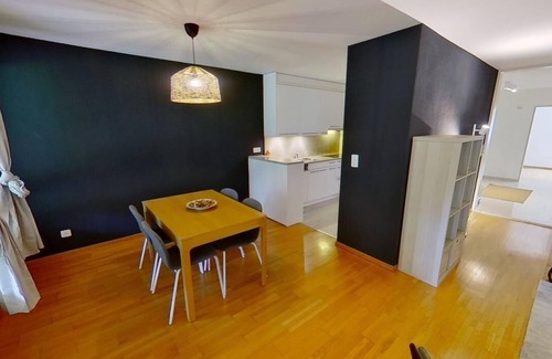 District 8 Apartment | Basic 1-Bedroom Zurich Stay with Sofa Bed
