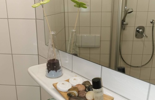 Neubulach Apartment | Basic twin room