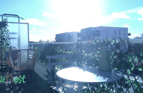 Quartier Doulon-Bottiere Apartment | Basse chenaie Cocon avec terrasse et Parking