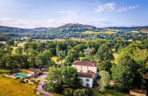 Cordes-sur-Ciel Villa | Bastide de Cordes sur Ciel - Piscine chauffée & Parc