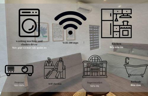 Dich Vong Apartment | Bathhub Amoureux Chùa Hà