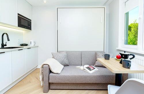 Ochota Apartment | Batorego Grey - Stacja Metra 300m - Bezpłatny parking