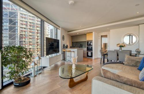 Nine Elms Apartment | Battersea Power Station 2BR 2BA River View