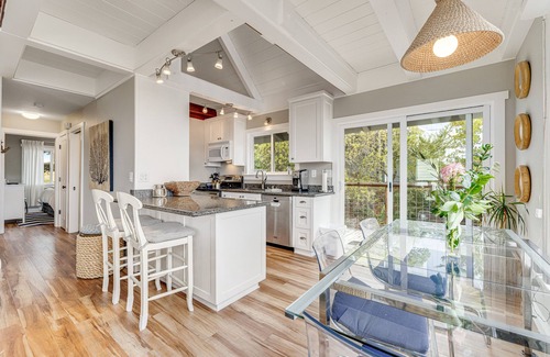 Bodega Bay House | Bay view home overlooking Bodega Harbor w/fireplaces, WiFi, & private W/D
