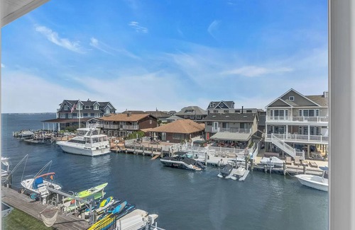 Normandy Beach House | Bayfront Luxury Home with Hot Tub, Sleeps 16+