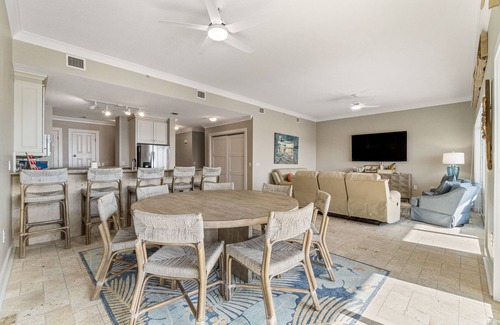 Pensacola Beach Condo | Bayfront penthouse with huge balcony, stunning beach/harbor views & pool