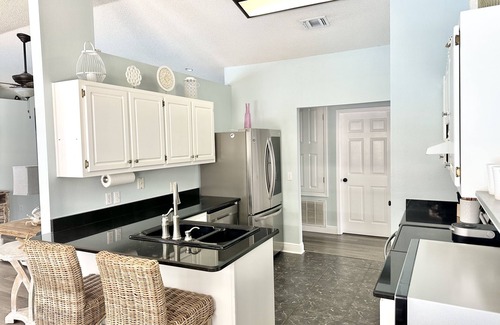 Navarre House | "Bayou Breeze"cPrivate Pool (Heated) Gorgeous Home! Bikes, Game room