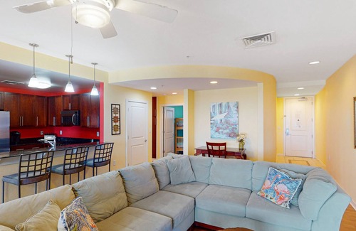 Sandbridge Condo | Bayside first floor condo with central AC, access to pools & fitness centers