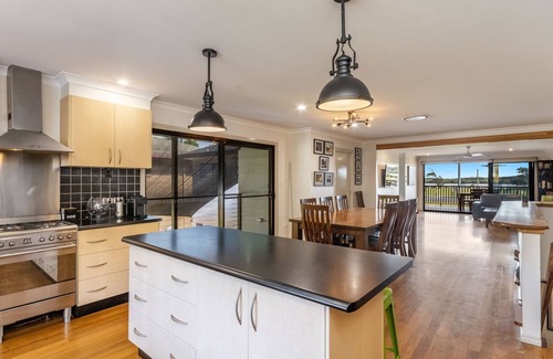 Yamba House | Bayview Beach House | Pet Friendly home with a pool