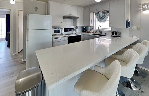 Jamaica Beach House | Bayview Cottage | The Boat Dock is Perfect for Fishing