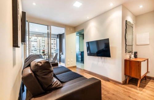 Consolacao Apartment | BC8 - Novo Bhaus Bela Cintra - Shopping Frei Caneca - Bela Vista - Metrô - 50m2 - Vista Incrível 18o andar