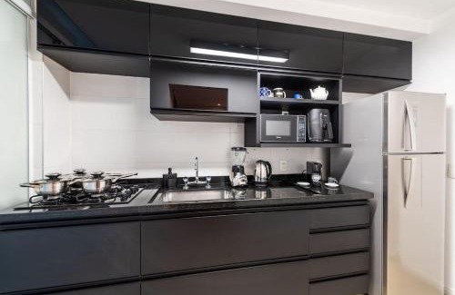 Consolacao Apartment | BC8 - Novo Bhaus Bela Cintra - Shopping Frei Caneca - Bela Vista - Metrô - 50m2 - Vista Incrível 18o andar