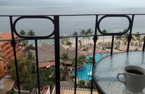 South Hotel Zone Condo | Beach Apartment with Bay & Ocean View in Puerto Vallarta