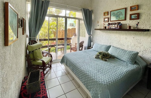 Akumal Condo | Beach at your doorstep! La Sirena condo at Half Moon Bay, Akumal