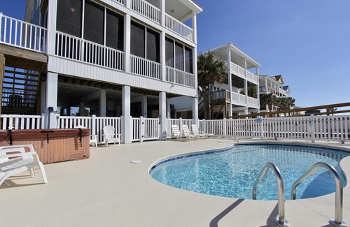Cape San Blas House | Beach Blessing (gulf front, private pool, hot tub)