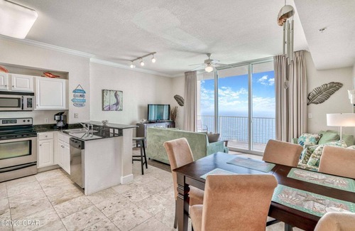Panama City Beach Condo | Beach Bliss! Breathtaking Views from this 2 BR + Bunks, 3 BA + Beach Chairs!