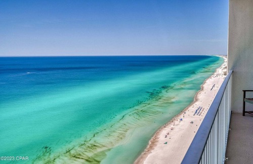 Panama City Beach Condo | Beach Bliss! Breathtaking Views from this 2 BR + Bunks, 3 BA + Beach Chairs!