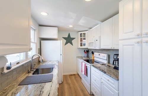 South Beach Haven House | Beach Block in Beach Haven - 3 bedrooms + 2 full baths - Unit 1 of duplex