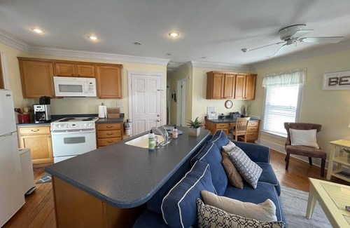 Cape May Condo | Beach Block with a Water View 2 Bedroom Condo on Jackson Street with Parking