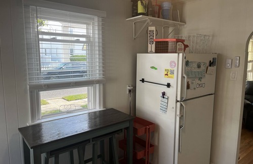 Brigantine House | Beach bungalow - 1.5 blocks to the beach - outdoor shower!