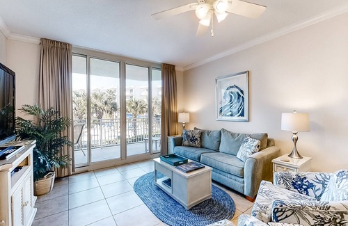 Fort Walton Beach Condo | Beach-Chic Condo On Okaloosa Island! Waterfall, Lazy River