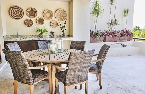 Punta de Mita Condo | Beach club access + includes daily HSK, Cook and 6 seater Golf Cart