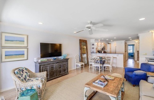 Isle of Palms Villa | Beach Club Villa 30 - Oceanfront! Pool! Walkout!