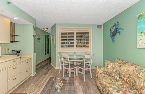 Myrtle Beach Condo | Beach Colony Resort Unit 208 - Beautiful Oceanfront Condo - 1 bedroom - 1 bath Perfect for 6
