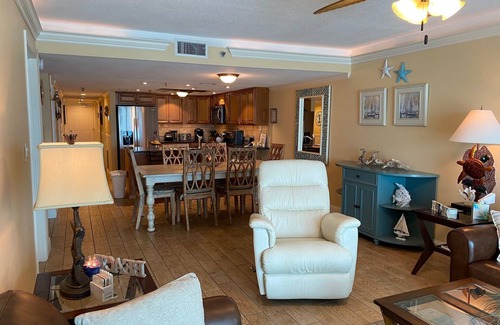 Indian Shores Condo | Beach Front 3BR/2BA Condo, Sleeps 8, Unit 410 in Exclusive Sand Dollar Resort
