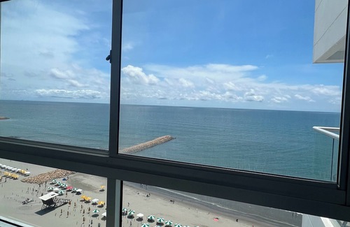 El Bosque Apartment | Beach front condo with ocean view apartment in zona turística