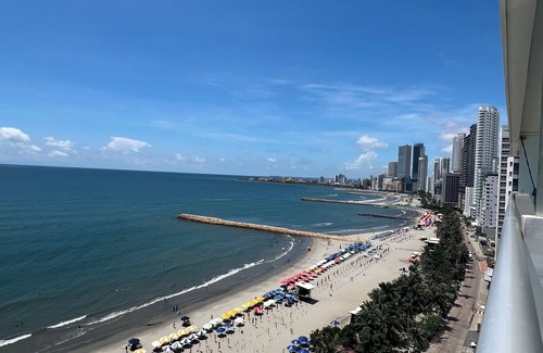 El Bosque Apartment | Beach front condo with ocean view apartment in zona turística
