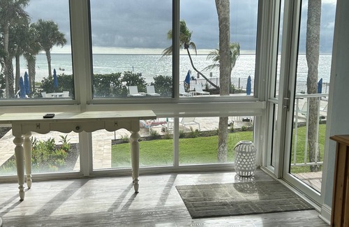 Moorings Apartment | Beach front condo overlooking the Gulf of Mexico.