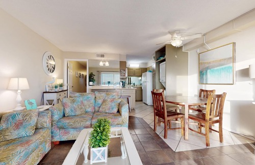 Panama City Beach Condo | Beach Front | Private Balcony | Modern | FLPCB50