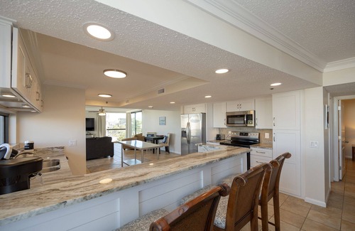Miramar Beach Condo | Beach Front Property with Loads of Amenities! Two balconies and Gulf views!