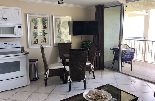 Marco Island Condo | Beach Front! Sunset View! Walk-in Shower! Apollo 5th Floor-Fully Updated