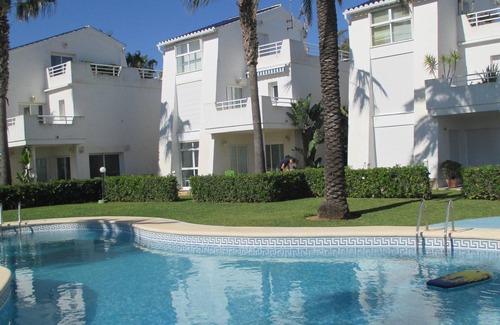 Molinell Villa | Beach front villa in a family friendly small community with pool